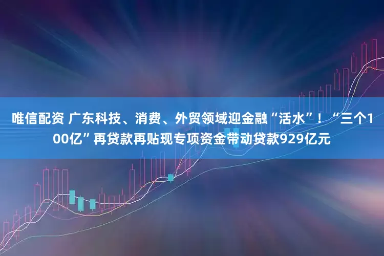 唯信配资 广东科技、消费、外贸领域迎金融“活水”！“三个100亿”再贷款再贴现专项资金带动贷款929亿元